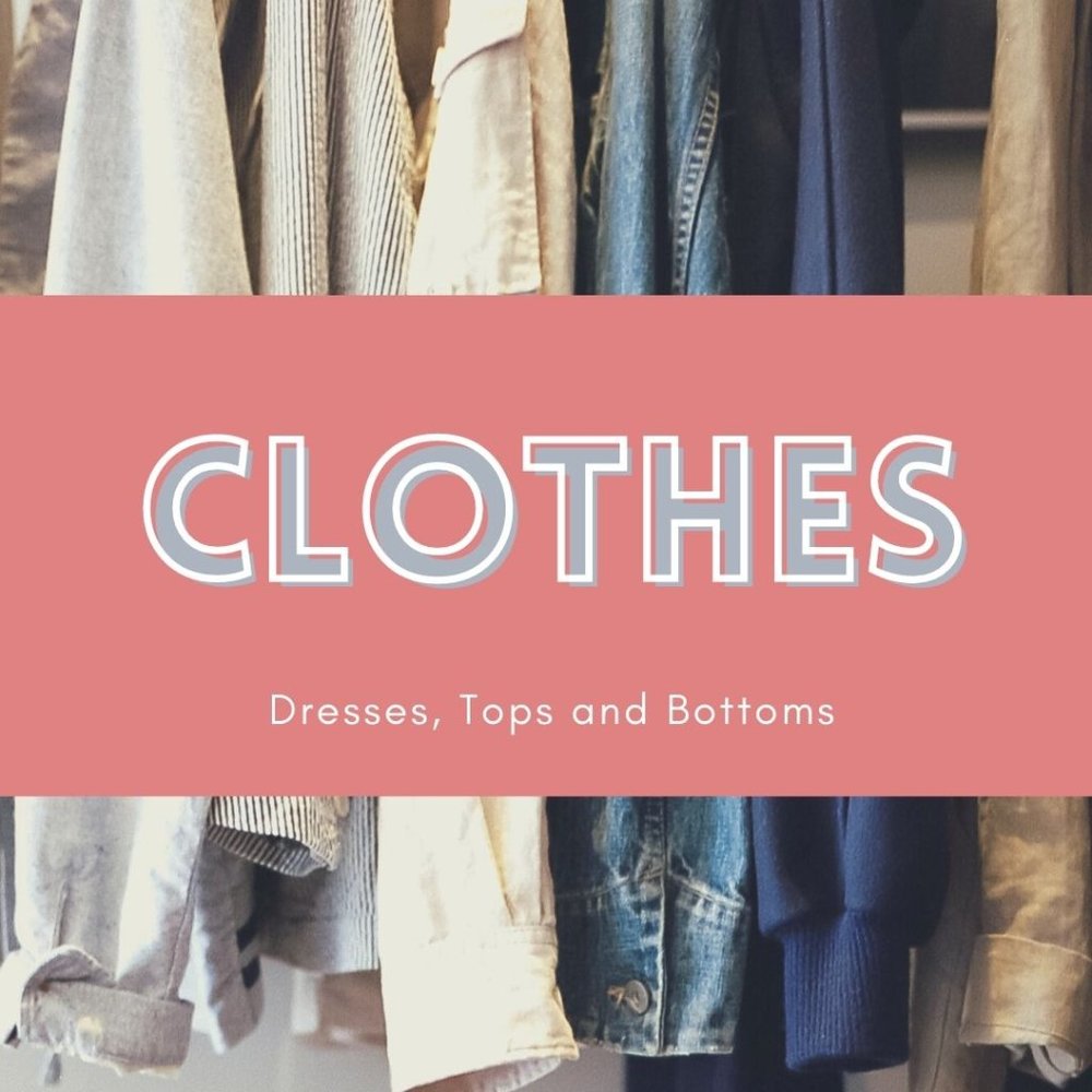 Clothes for sale!